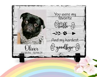 Placa Magnética Memorial Para Perro - Rainbow Bridge - Regalo Para Recordar A Tu Mascota - Colección De Razas