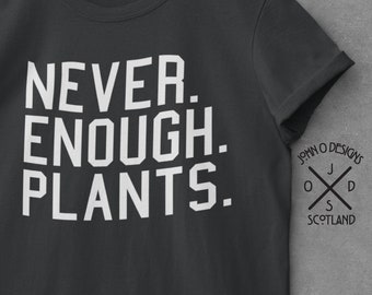 Plants Tshirt Lover of Gardening flowers Plant pot stand labels cuttings indoor Nature Tee Top Shirt Mens Womans Teens Unisex Present gift