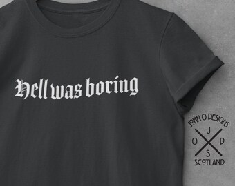 Devilish Wit T-Shirt: Sarcastic Dark Humor Tee