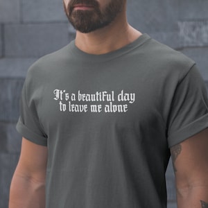 Goth Gothic Tshirt alternative alt Fashion Introvert Style emo Birthday xmas Tee Top Shirt Mens Womans Teens Unisex Present gift