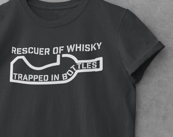 Whisky-T-Shirt, Whisky-Kenner, Liebhaber, Trinker, Geburtstag, Vatertag, schottischer Dram, T-Shirt, Herren, Damen, Teenager, Unisex, Geschenk