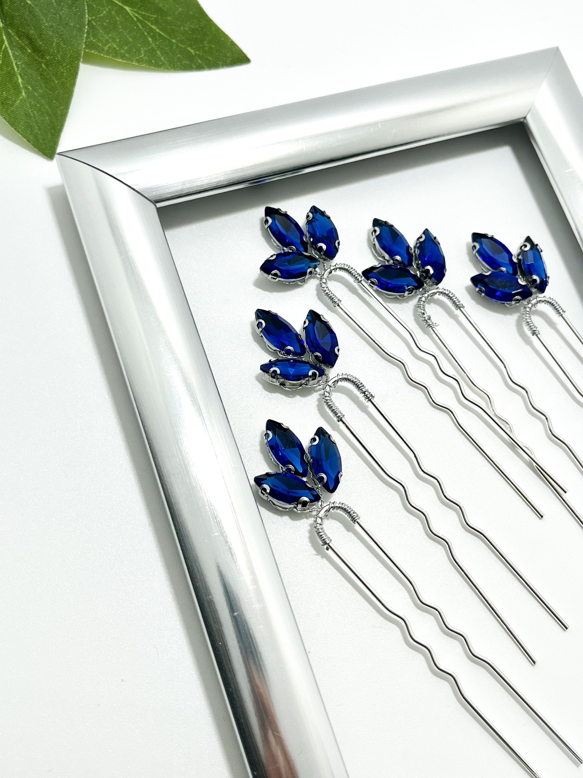 Sapphire sale hair pin
