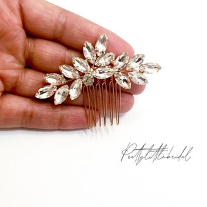 Rhinestone Bridal Hair Comb: Elegant Wedding Hair Accessory