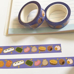 Dimsum Foil Washi Tape Journal Planner Decoration Stationary 15mm x 10m image 3