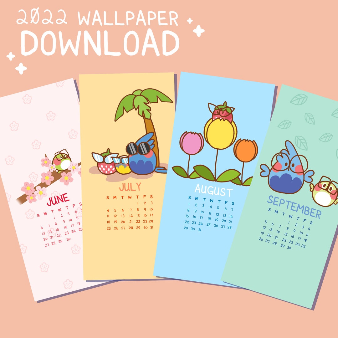 2023-year-calendar-a5-calendar-cute-calendar-phone-wallpaper-digital