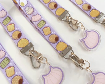 Dimsum Lanyard • Phone Strap • Keychain • Bag Decoration