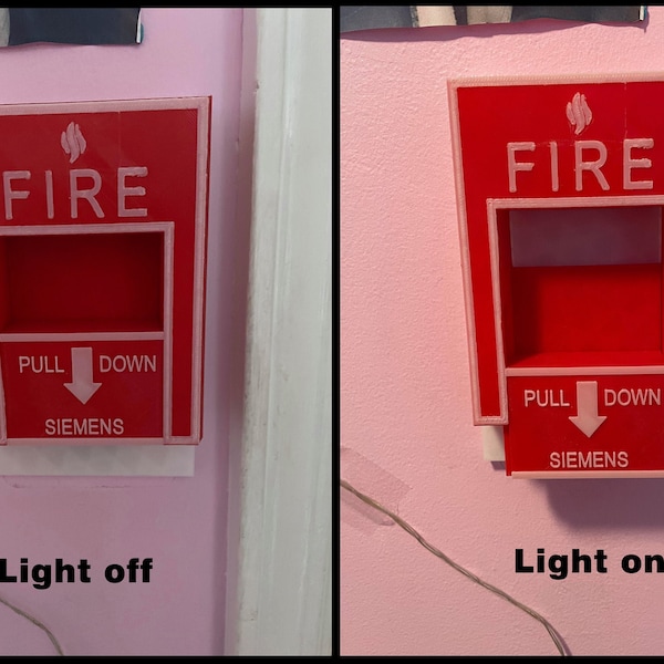 Fire Alarm Light Switch