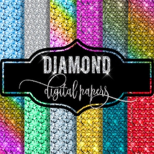 CARTA DIGITALE DIAMANTE, clipart diamante, texture glamour, texture glitterate, carta digitale glitterata scintillante, grafiche e texture scintillanti