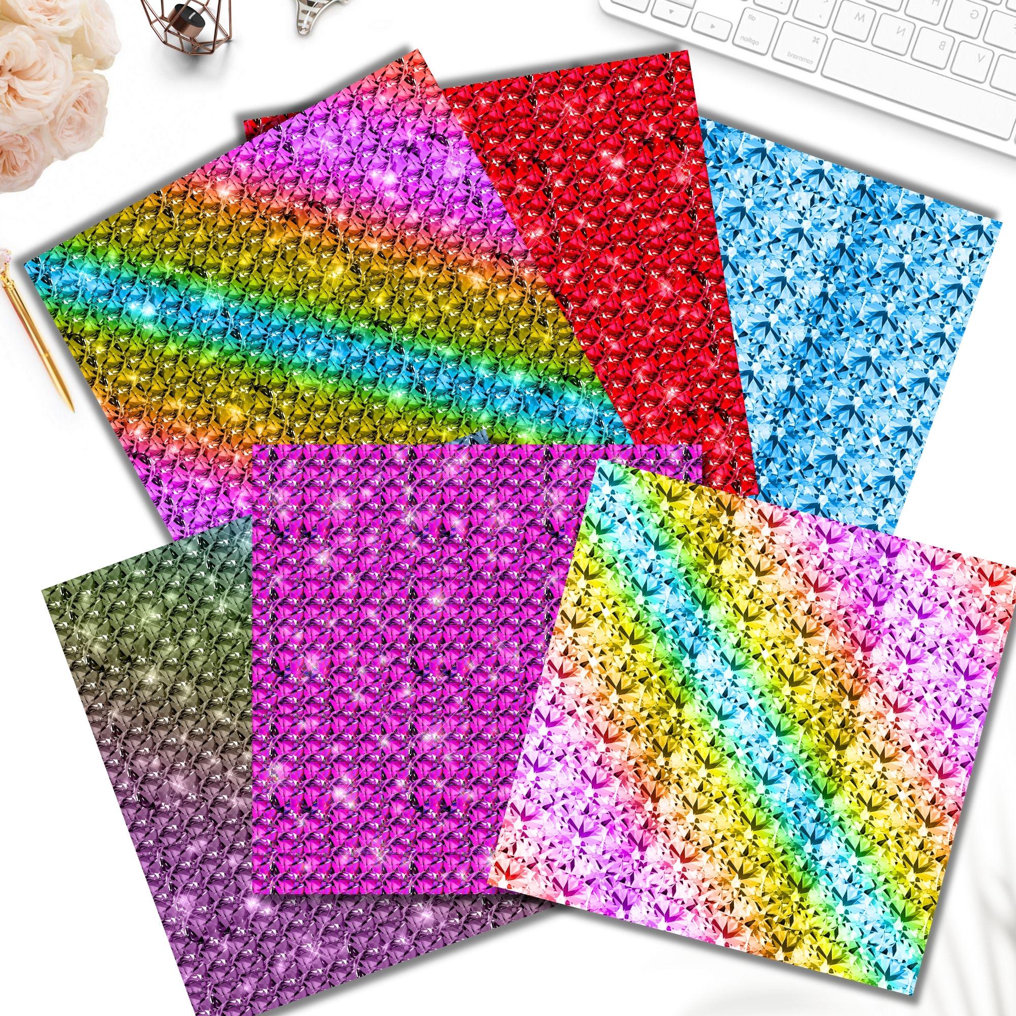 DIAMOND DIGITAL PAPER, Diamond Clipart, Glam Textures, Glitter Textures ...