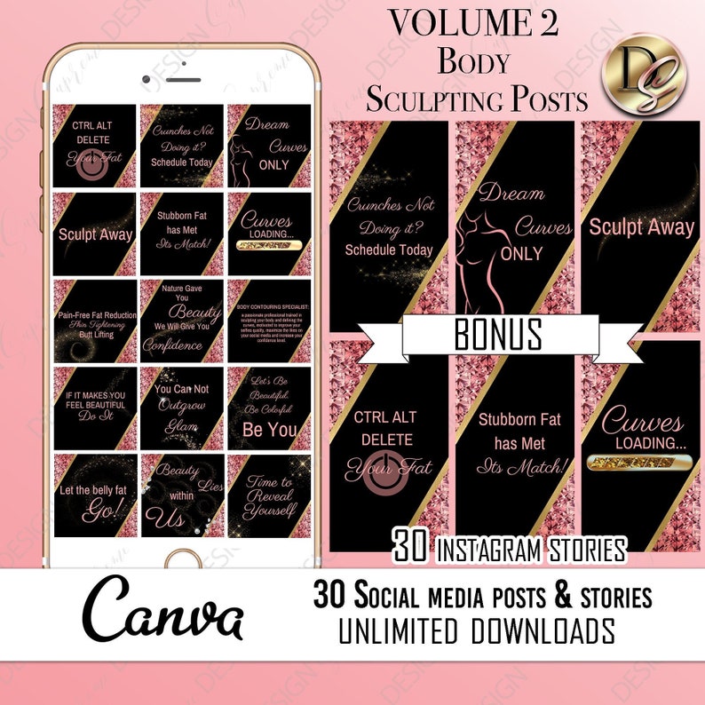 Body Sculpting Posts Body Contouring Business Quotes Body Etsy