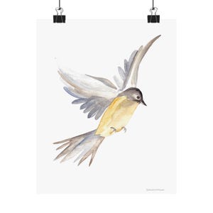 Bird, Matte Vertical Poster