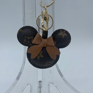 Louis Vuitton Mickey fur ball keychain - Depop