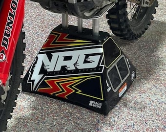 Electric dirtbike lift stand, Honda, Yamaha, Suzuki, Kawasaki, KTM, Stark VARG