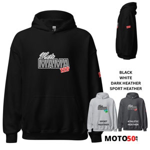 Race Mama TShirt for Moto Mama Hoodie Customized T-Shirt Personalized Hoodie for Motocross Mom Gifts for Mom