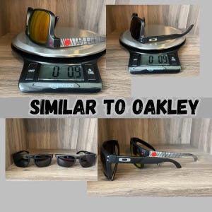 Polarized Square Sunglasses: Unisex Moto Style, Designer Inspired image 8