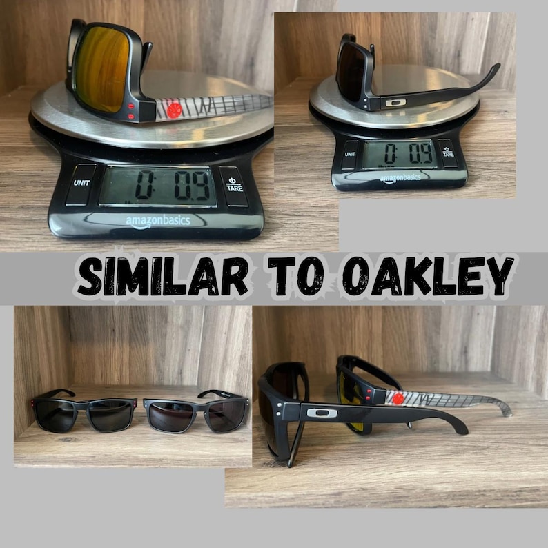 Polarized Square Sunglasses: Unisex Moto Style, Designer Inspired image 8
