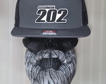 Trucker Hat | Motocross Number Personalized| Custom MX | Dirt Bike Racing Cap | Rider Number Snapback