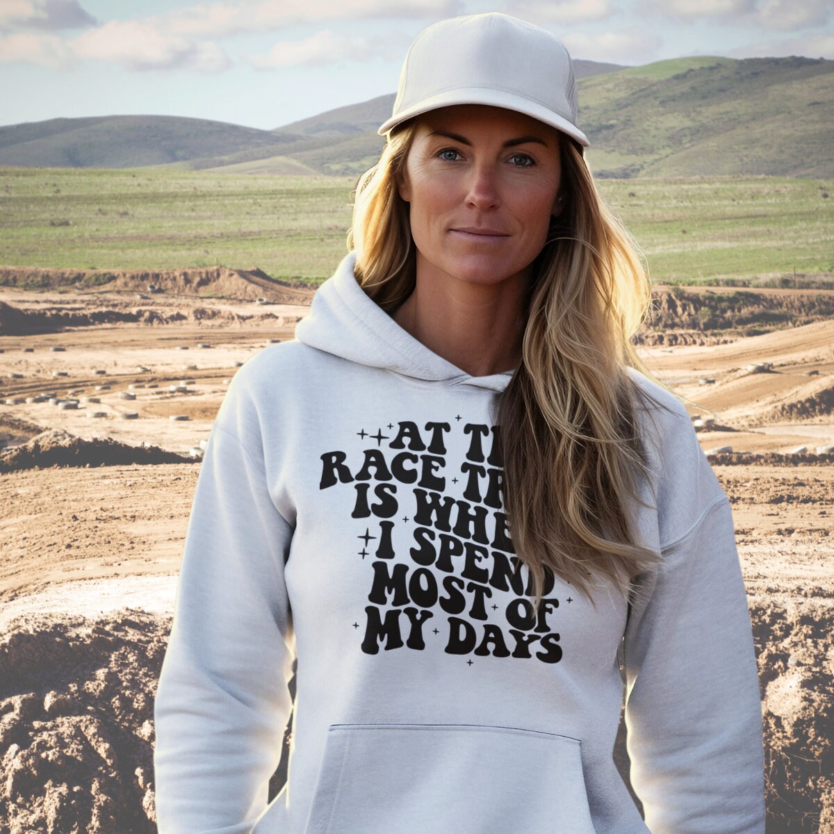 Raceday Pullover Hoodie - Motocross, Nascar Racing Sweatshirt - Etsy