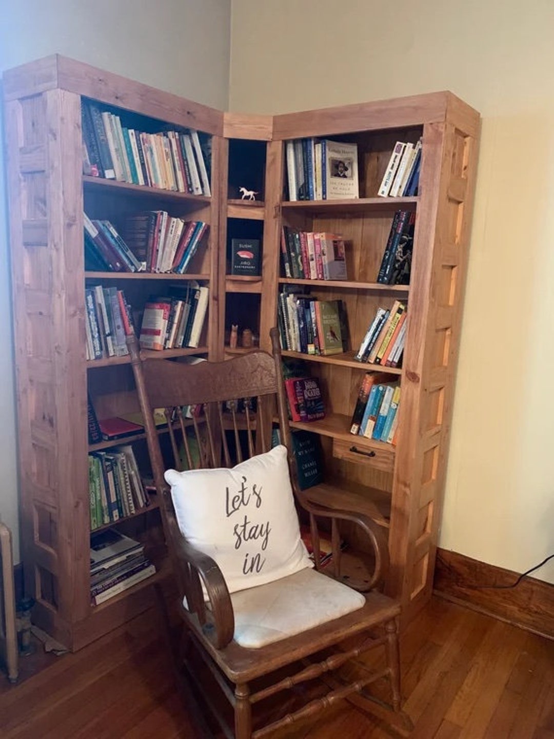 Corner Library - Etsy