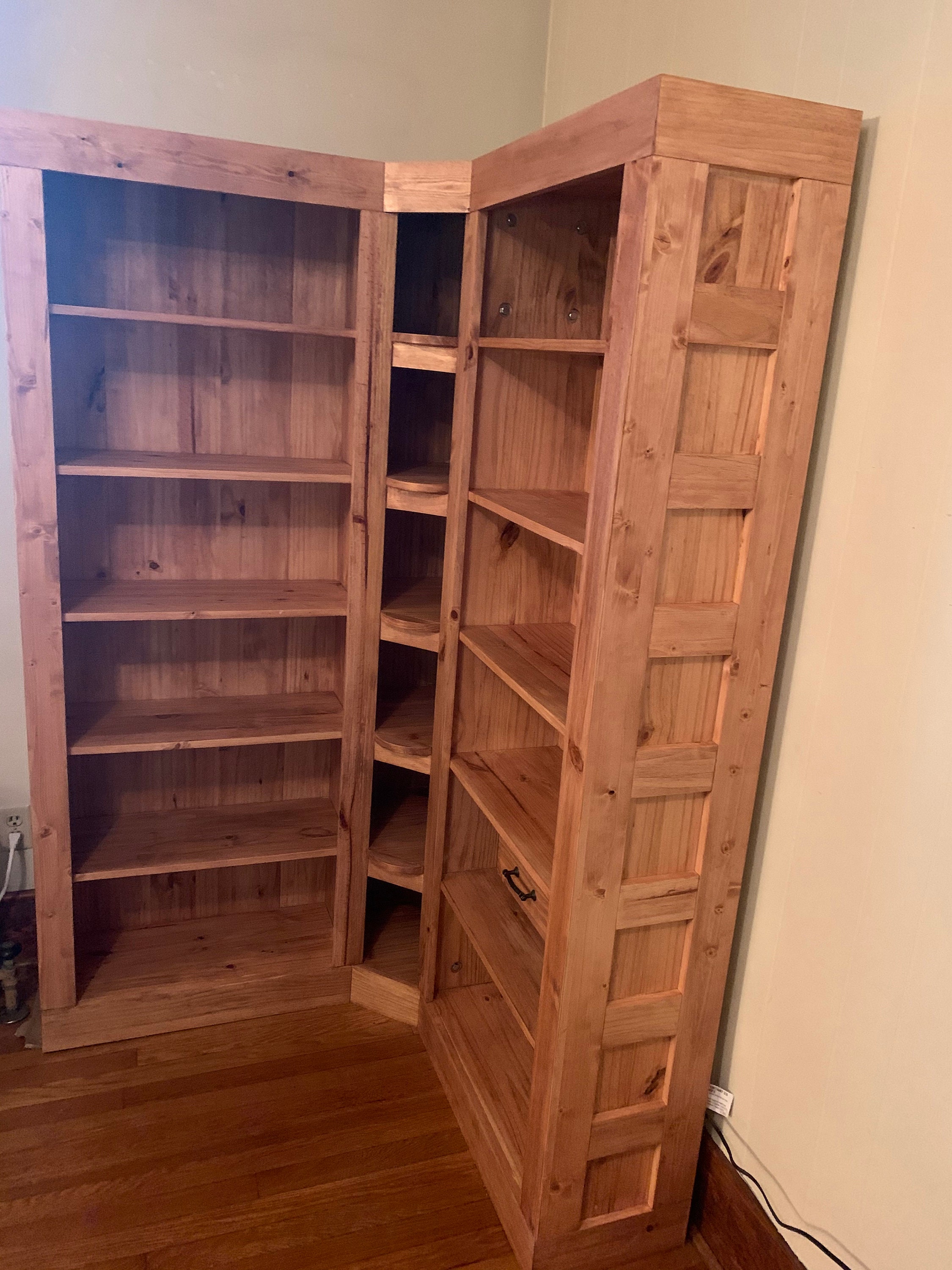 Corner Library - Etsy