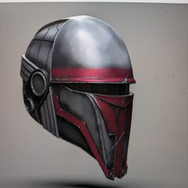 Casque inspiré de Dark Revan