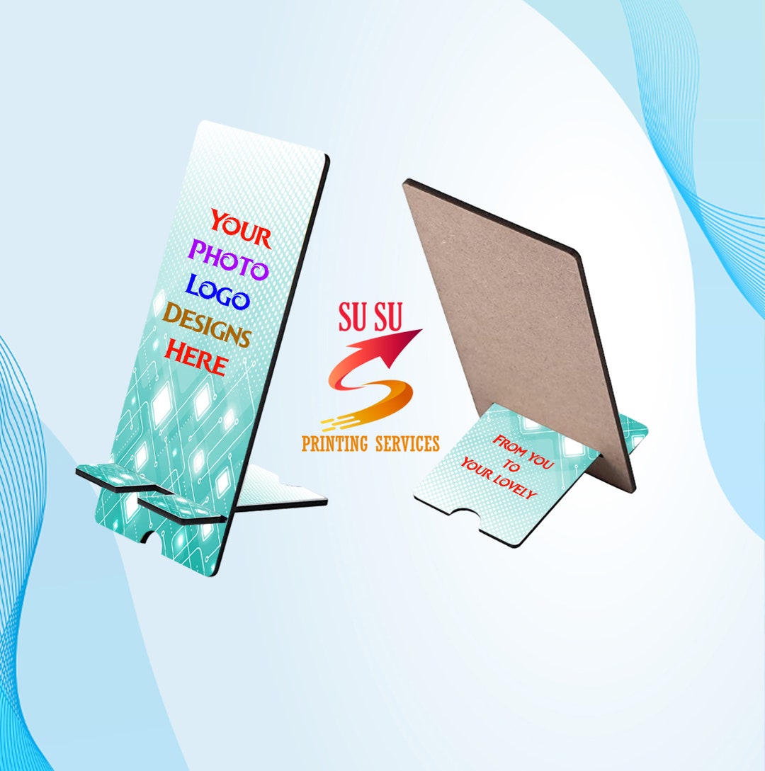 Cell Phone Stand Custom Phone Stand Floral Phone Stand Gift Etsy