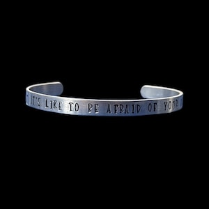 Dr. Spencer Reid inspiriert Armband | Kriminelle Köpfe | Matteo Gray Gubler | Metall gestempelt | Handarbeit | MGG