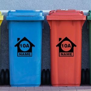 Mülltonne Aufkleber personalisierbar jetzt kaufen – FOTOFOL