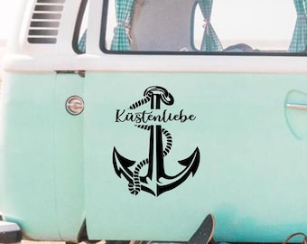 Anchor Coastal Love Sticker/Sticker/Gift Idea/Sea