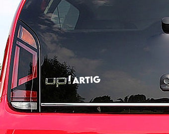 Up!artig Volkswagen Sticker/Decal/Gift Idea