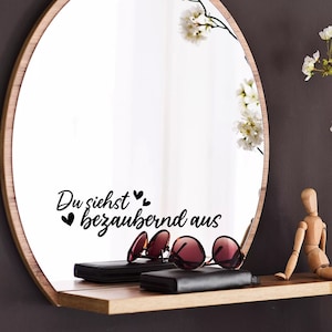 Sembri adorabile Bagno/Motivazione/Fiducia in se stessi/Decorazione/Adesivo/Idea regalo