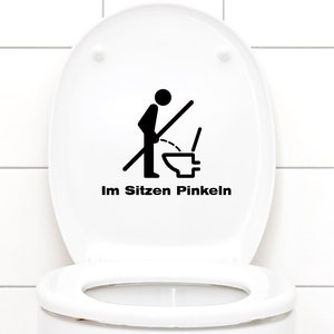 Pinkeln auf wc sitz - .de