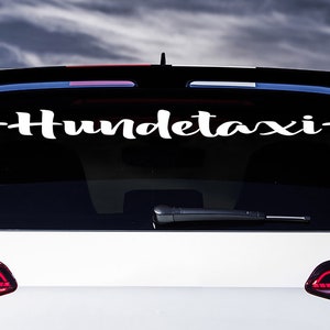 Hondentaxi Sticker/Sticker/Cadeau-idee/Tuning