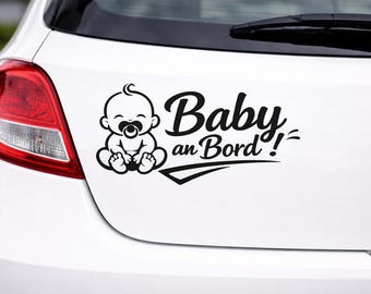 Baby on Board Car Sticker – Baby on Board Sticker – Gift for Parents – Baby Car Sticker