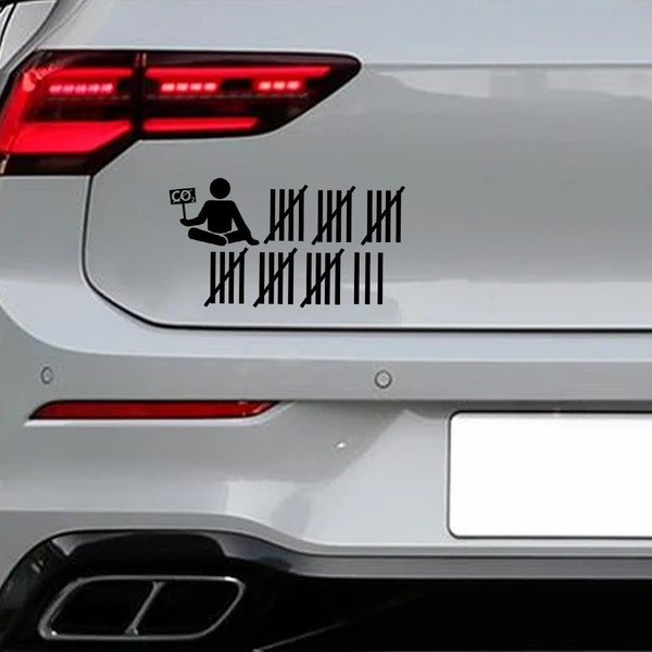 Auto Aufkleber Anti Klimakleber Aufkleber/Sticker/Decal/Geschenkidee