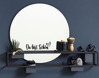 You are beautiful mirror/decoration/sticker/gift idea