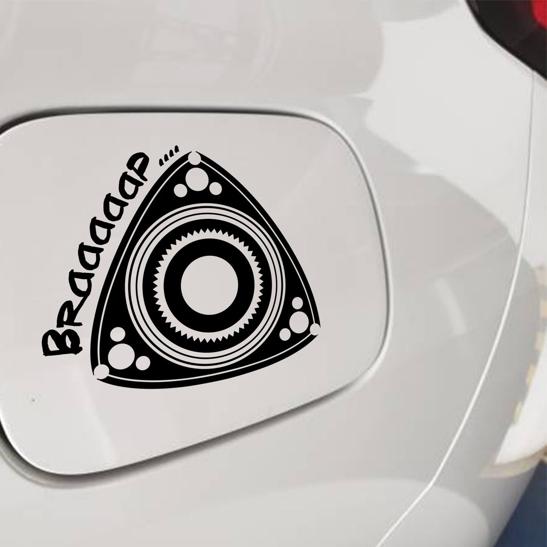 Rotary Engine Car Sticker Sticker Royal Rotary Motor Braaaaap Brap Gift