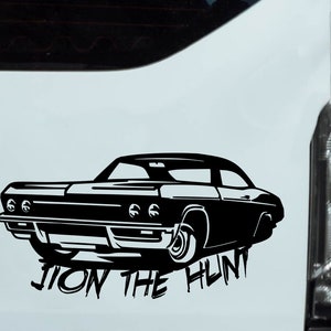 Join the Hunt Supernatural Impala Sticker/Decal/Gift Idea