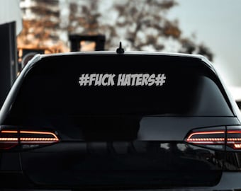 FuckHaters Sticker/Sticker/Gift Idea/Tuning