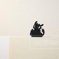 HTTYD Toothless Bookmark, Tassel ‘how to Train Your Dragon’ Bookmark ...