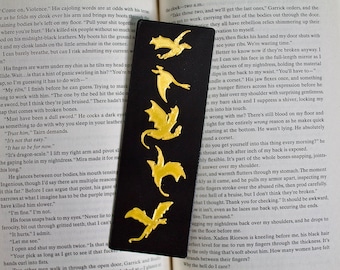 Dragon Bookmark: 3D Printed Book Lover Gift