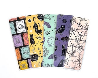 Witchy Vibes Bookmarks | Handmade | Double Sided | Laminated | Mysterial Bookmarks