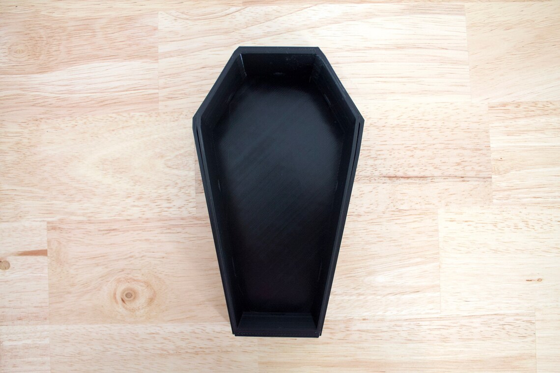 Coffin Planter Coffin Planter With Drainage 3D Printed - Etsy