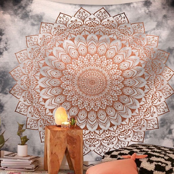 Mandala Tapestry Etsy