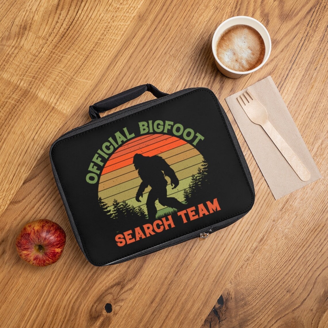 Bigfoot Lunch Bag Fully Lined & Insulated Bigfoot Gift Etsy UK