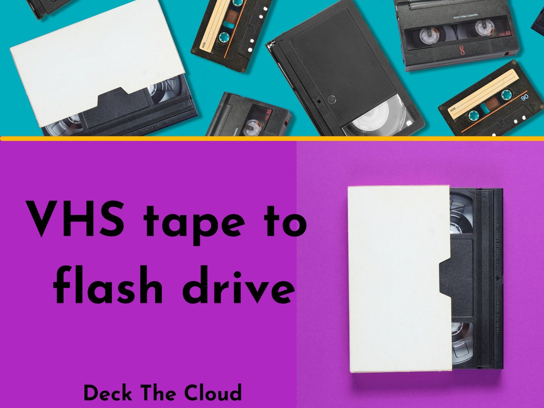 VHS to Flash Drive Etsy