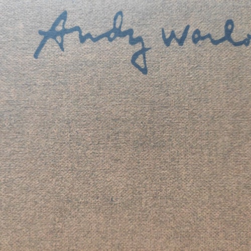 Andy Warhol CMOA Certificate (Andy Warhol Signed, Andy Warhol Wall Art, shops Andy Warhol Lithograph)