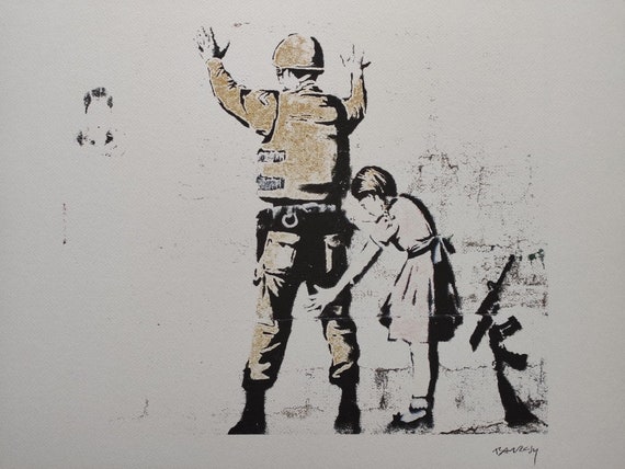 BANKSY Signed Stop and Search Certificate banksy Art - Etsy Canada