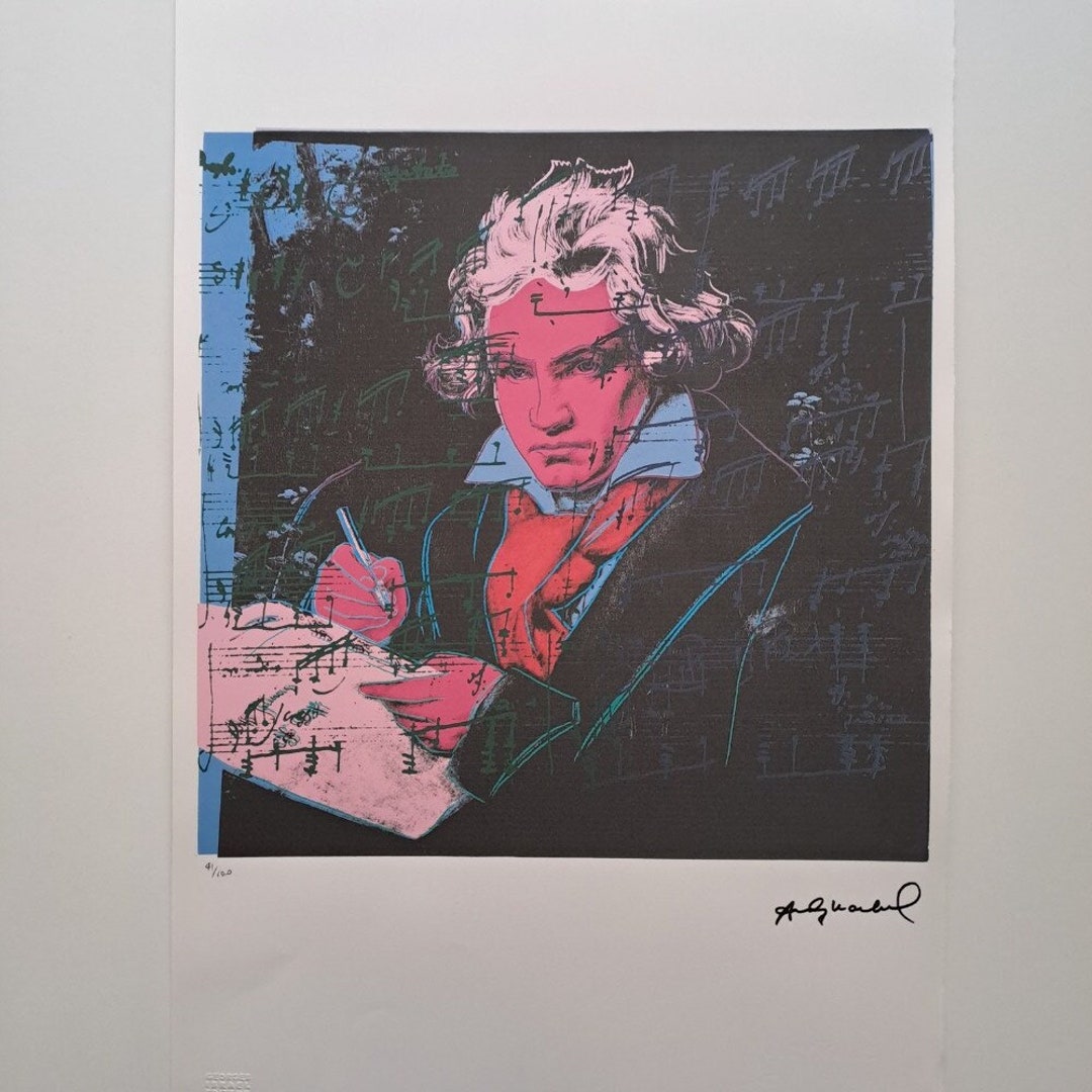 Lithographie Originale D'Andy Warhol - 4 Chats Signée - Édition Limitée Avec Certificat Leo Castelli
