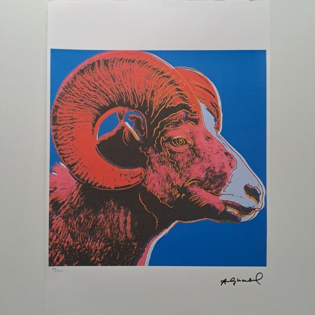 Lithographie Andy Warhol - Audrey Hepburn - Signée - Certificat Leo Castelli (1980)